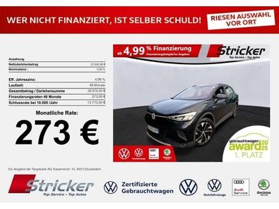 Gebraucht VW ID.4 Pro 127 kW (174 PS) 2022 Mythosschwarz metallic (metallic) SUV