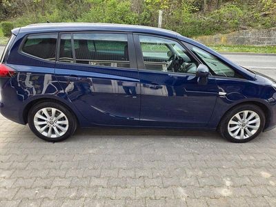 Usata Opel Zafira Tourer Active 131 CV (96 kW) 2013 Blu Monovolume