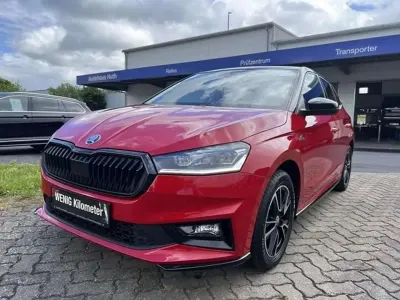 Gebraucht Skoda Fabia Monte Carlo 116 PS (85 kW) 2024 Velvetrot metallic Kleinwagen