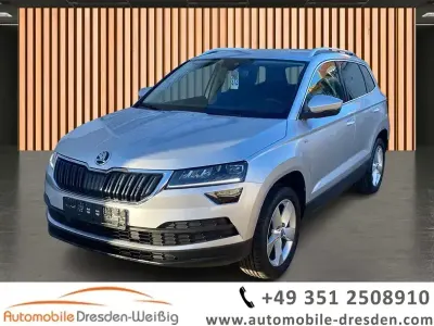 Second-hand Skoda Karoq Soleil 150 CP (110 kW) 2019 Argintiu SUV