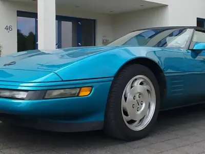 Gebraucht Chevrolet Corvette 305 PS (224 kW) 1993 Bright aqua met Cabrio