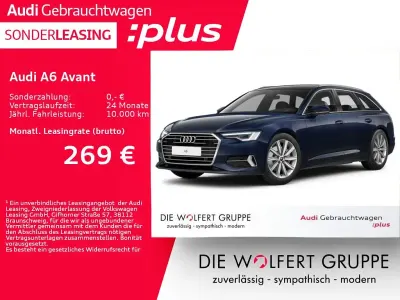 Brugt Audi A6 Sport 265 HK (194 kW) 2023 Blå Stationcar