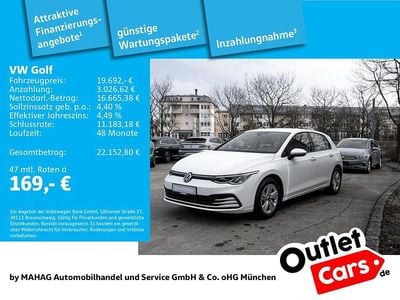 Gebraucht VW Golf VIII Life 150 PS (110 kW) 2022 Weiß Limousine