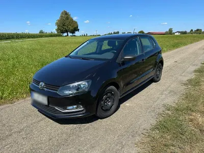 Gebraucht VW Polo 60 PS (44 kW) 2015 Schwarz Kleinwagen