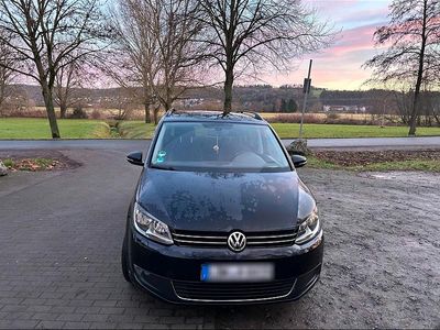 Gebraucht VW Touran Comfortline 140 PS (102 kW) 2011 Schwarz Van / Kleinbus
