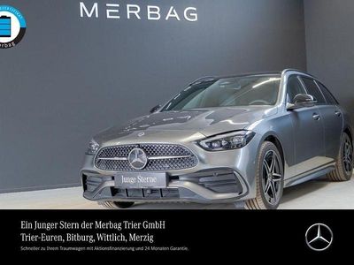 Gebraucht Mercedes C300e AMG 204 PS (150 kW) 2023 Selenitgrau metallic Kombi