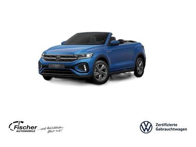 Gebraucht VW T-Roc Cabriolet R-line 150 PS (110 kW) 2025 Blau Cabrio