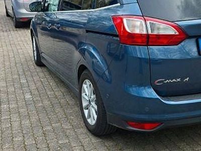 Usata Ford Grand C-Max Titanium 150 CV (110 kW) 2018 Blu Monovolume