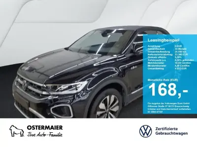 Gebraucht VW T-Roc Cabriolet Goal 116 PS (85 kW) 2025 Schwarz Cabrio