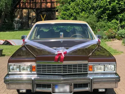 Gebraucht Cadillac Fleetwood Brougham 1977 Braun Limousine