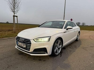 Usata Audi A5 S-Line 252 CV (185 kW) 2017 Bianco Coupé