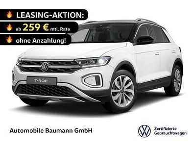 Neu VW T-Roc Style 150 PS (110 kW) 2025 Weiß SUV