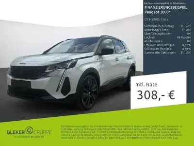 Gebraucht Peugeot 3008 GT 136 PS (100 kW) 2024 Weiß SUV