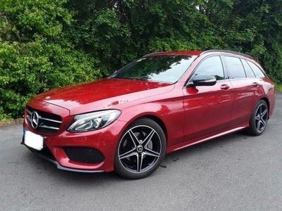 Gebraucht Mercedes C180 AMG line 156 PS (114 kW) 2017 Rot Kombi