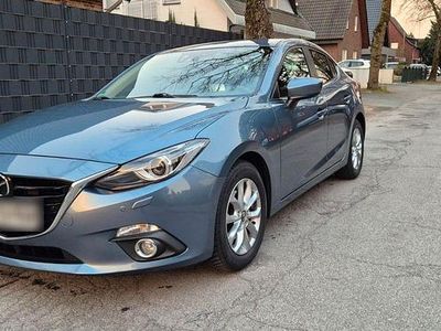 Gebraucht Mazda 3 Sports-Line 120 PS (88 kW) 2014 Blau Limousine