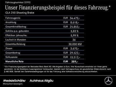Gebraucht Mercedes CLA250 Shooting Brake AMG line 224 PS (164 kW) 2021 Kombi