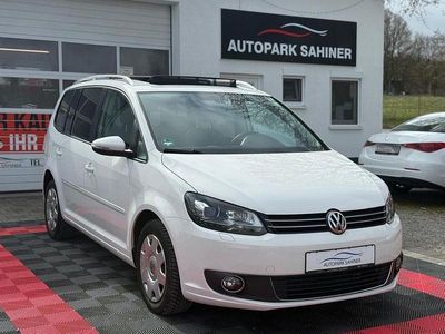 Gebraucht VW Touran Highline 170 PS (125 kW) 2013 Weiß Van / Kleinbus