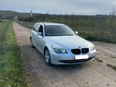Brugt BMW 530 197 HK (144 kW) 2008 Sølv Stationcar