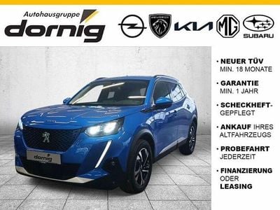 Gebraucht Peugeot e-2008 Allure 100 kW (136 PS) 2021 Blau SUV