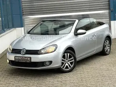 Gebraucht VW Golf Cabriolet 105 PS (77 kW) 2012 Silber Cabrio