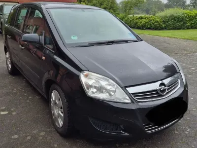 Gebraucht Opel Zafira Family 140 PS (102 kW) 2009 Schwarz Van / Kleinbus