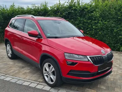Gebraucht Skoda Karoq Style 150 PS (110 kW) 2020 Rot SUV
