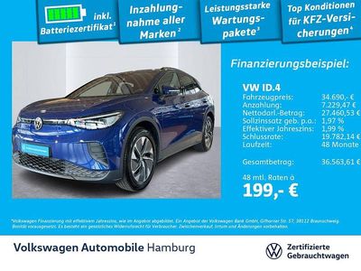 Usata VW ID.4 Pure 125 kW (170 CV) 2025 Blu SUV