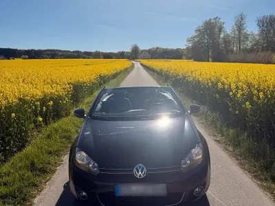 Gebraucht VW Golf Cabriolet 122 PS (89 kW) 2014 Schwarz Cabrio