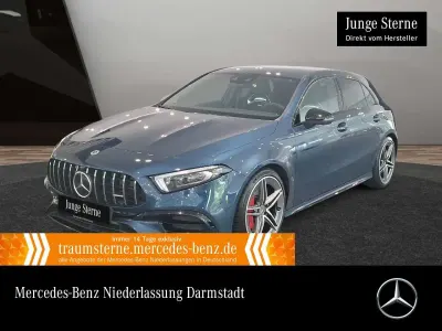Używany Mercedes A45 AMG AMG 421 KM (309 kW) 2021 Niebieski Sedan/Limuzyna