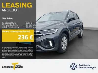 Gebraucht VW T-Roc R-line 150 PS (110 kW) 2023 Grau SUV