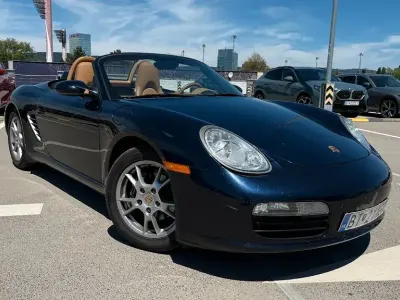 Gebraucht Porsche Boxster Basis 238 PS (175 kW) 2005 Blau Cabrio