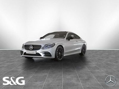 Gebraucht Mercedes C220 AMG 194 PS (142 kW) 2023 Manufaktur diamantweiß bright Coupé