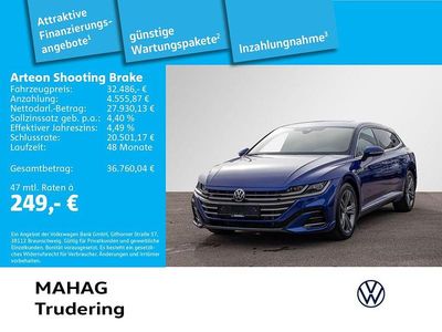 Second-hand VW Arteon R-line 200 CP (147 kW) 2023 Albastru Berlinǎ