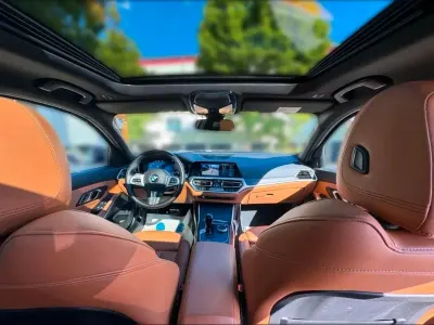 Gebraucht BMW 320 Sport Line 190 PS (139 kW) 2022 Blau Kombi