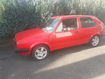 Gebraucht VW Golf II 55 PS (40 kW) 1985 Rot Kleinwagen