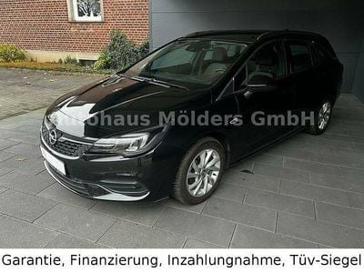 Gebraucht Opel Astra Edition 122 PS (89 kW) 2021 Schwarz Kombi