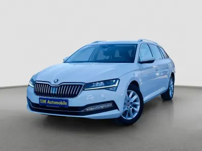 Gebraucht Skoda Superb Style 150 PS (110 kW) 2022 Weiß Kombi