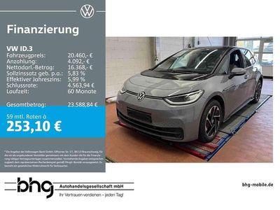 Gebraucht VW ID.3 Pro 150 kW (204 PS) 2021 Grau Kleinwagen