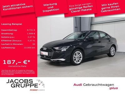 Schwarz Gebraucht 2025 Audi A3 Advanced Limousine | 31.028 € (Superpreis)