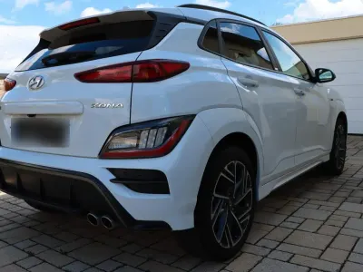 Gebraucht Hyundai Kona N Line 120 PS (88 kW) 2021 Weiß SUV