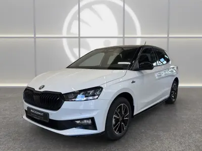 Neu Skoda Fabia Monte Carlo 150 PS (110 kW) 2026 Weiss Kleinwagen
