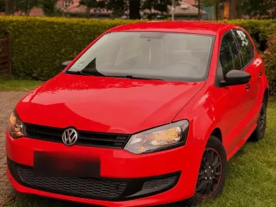 Gebraucht VW Polo 2009 Rot Kleinwagen