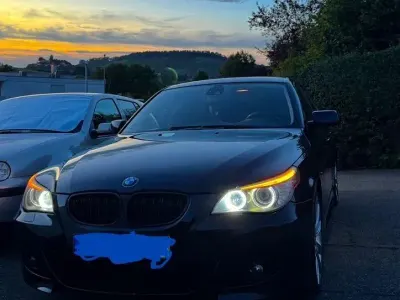 Usata BMW 525 M Sport 197 CV (144 kW) 2009 Blu Berlina