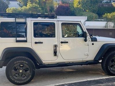 Begagnad Jeep Wrangler Sahara 200 HK (147 kW) 2017 Vit SUV