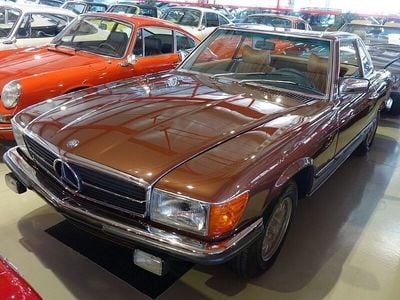 Gebraucht Mercedes SL450 218 PS (160 kW) 1977 Braun Cabrio