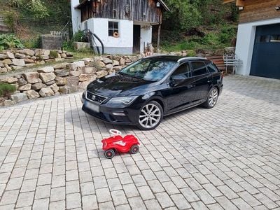 Usata Seat Leon FR 150 CV (110 kW) 2017 Nero Station wagon