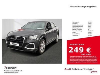 Gebraucht Audi Q2 Ambiente 150 PS (110 kW) 2021 Manhattangrau metallic SUV