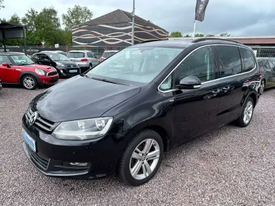 Gebraucht VW Sharan Match 150 PS (110 kW) 2012 Schwarz Van / Kleinbus