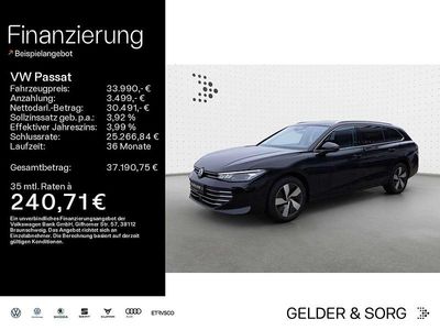 Gebraucht VW Passat Business 150 PS (110 kW) 2025 Schwarz Limousine