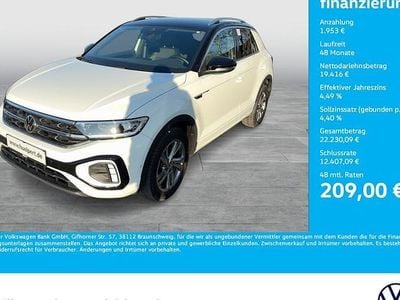 Second-hand VW T-Roc R-line 110 CP (80 kW) 2023 Alb SUV